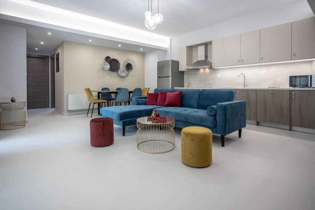 Mela Luxury Apartments Maroulás Exteriér fotografie